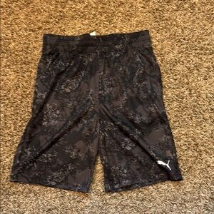 Puma Charcoal Camouflage Shorts